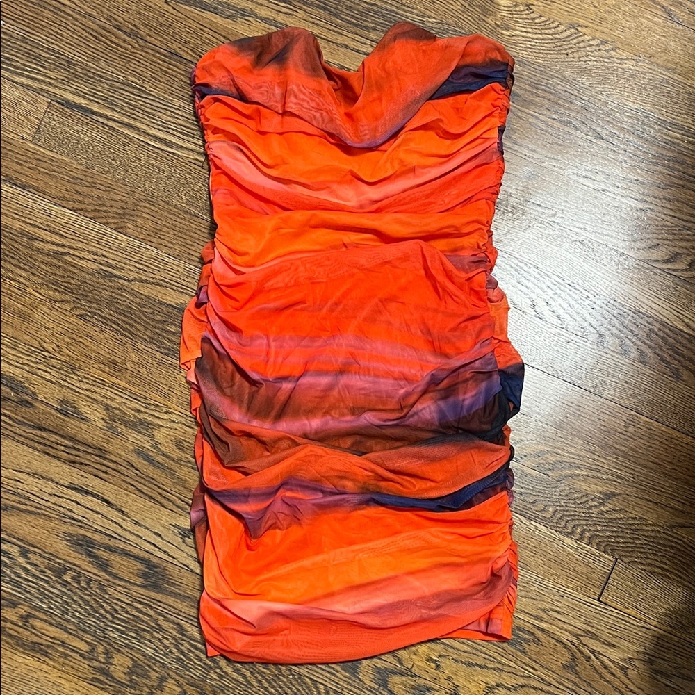 HELLO MOLLY strapless dress